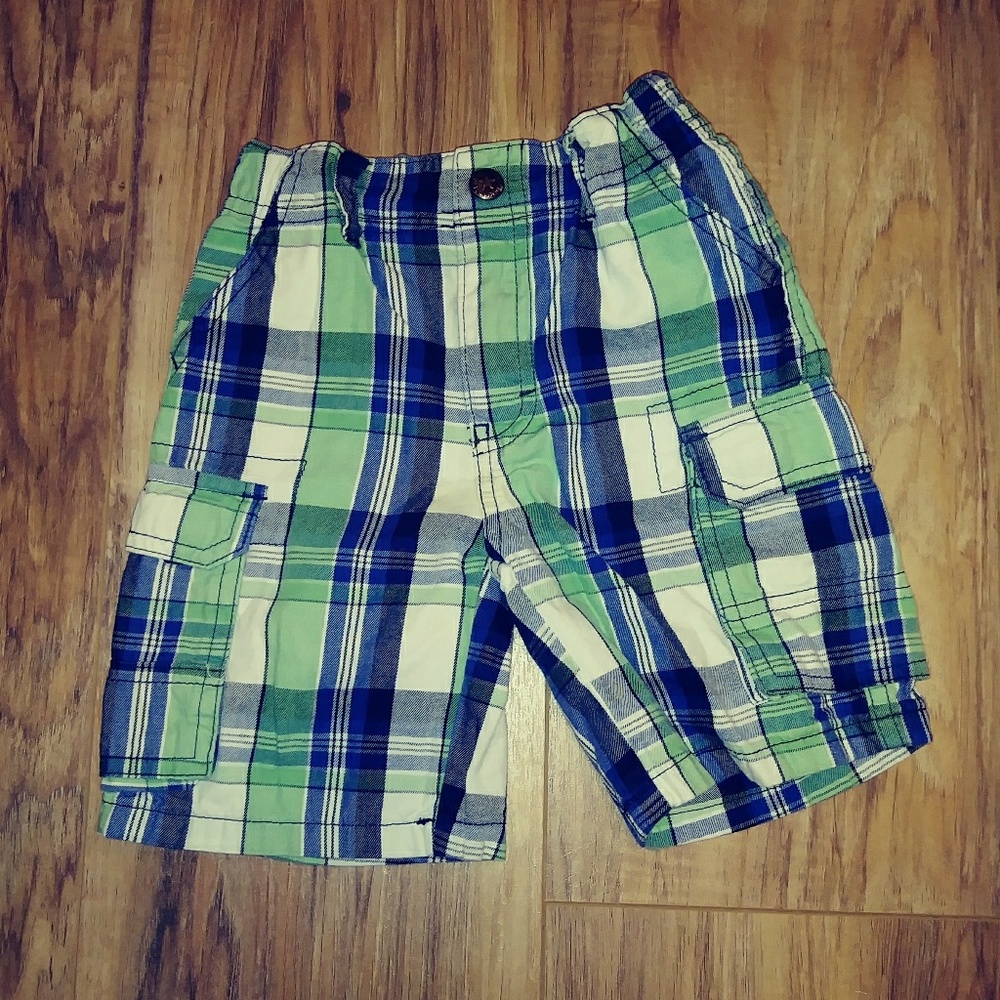 Plaid shorts